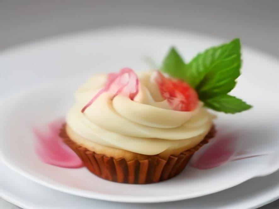 Cupcakes Keto de Lavanda
