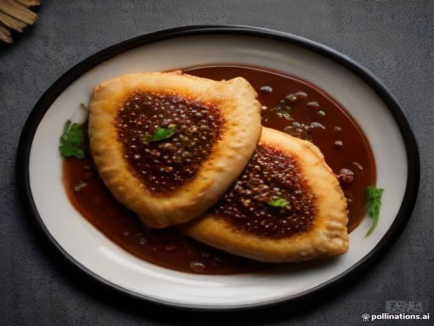 Empanada Keto de Pollo en Mole Negro Tradicional