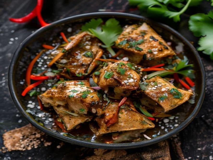 Enchiladas Keto Antojito de Pipián Verde Mini