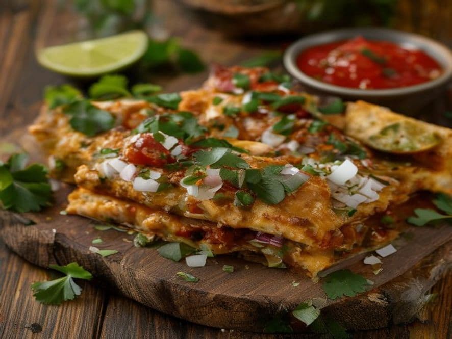 Enchiladas Keto Antojito Verdes de Pollo Mini