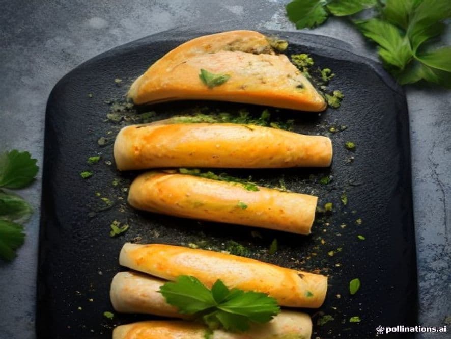Enchiladas Verdes con Camarón Keto