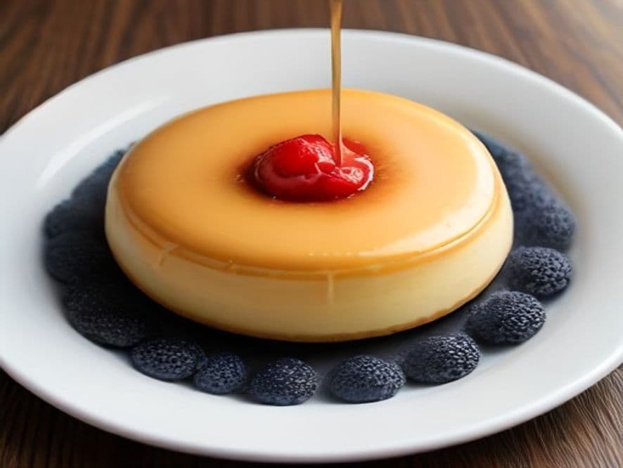 Flan Keto de Caramelo Sin Azúcar