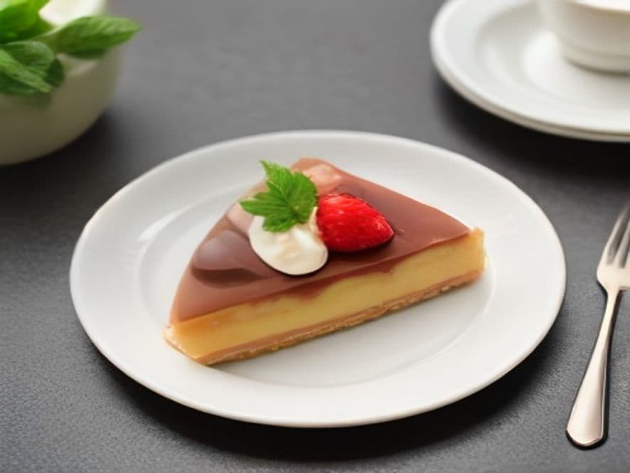 Flan Keto de Maracuyá Tropical
