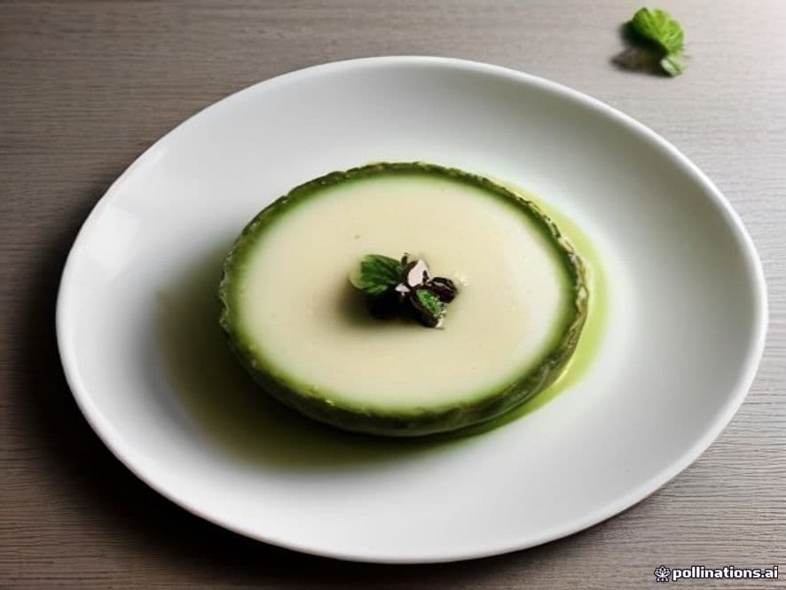 Flan Keto de Matcha Estilo Mexicano