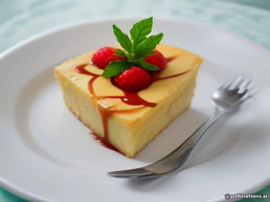 Flan keto de tiramisú keto