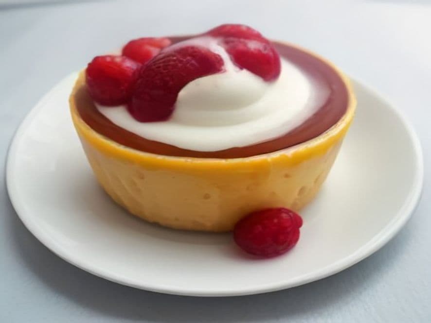 Flan Keto de Vainilla