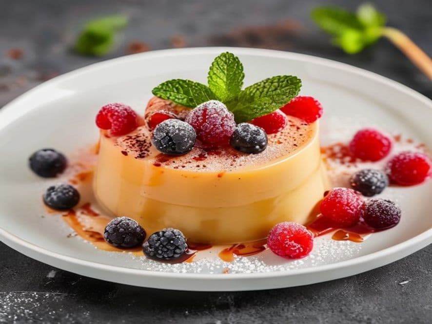 Gelatina keto de papaya