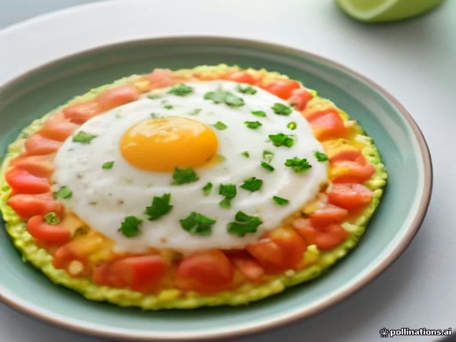 Huevos a la Copa Keto con Aguacate Creamy y Pico de Gallo