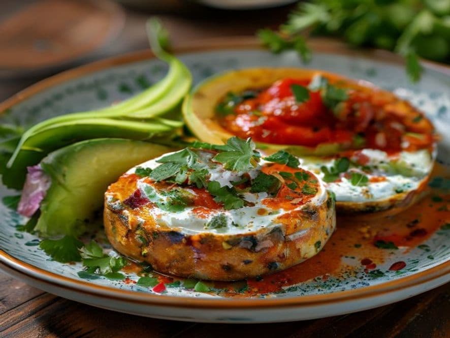 Huevos a la Copa con Chorizo Verde Poblano Keto
