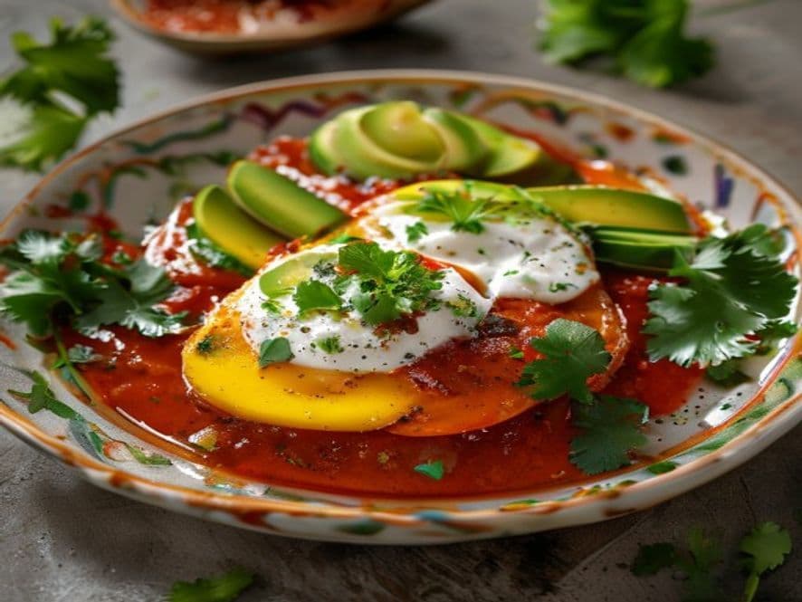 Huevos al Horno con Hierba Santa Oaxaqueña Keto