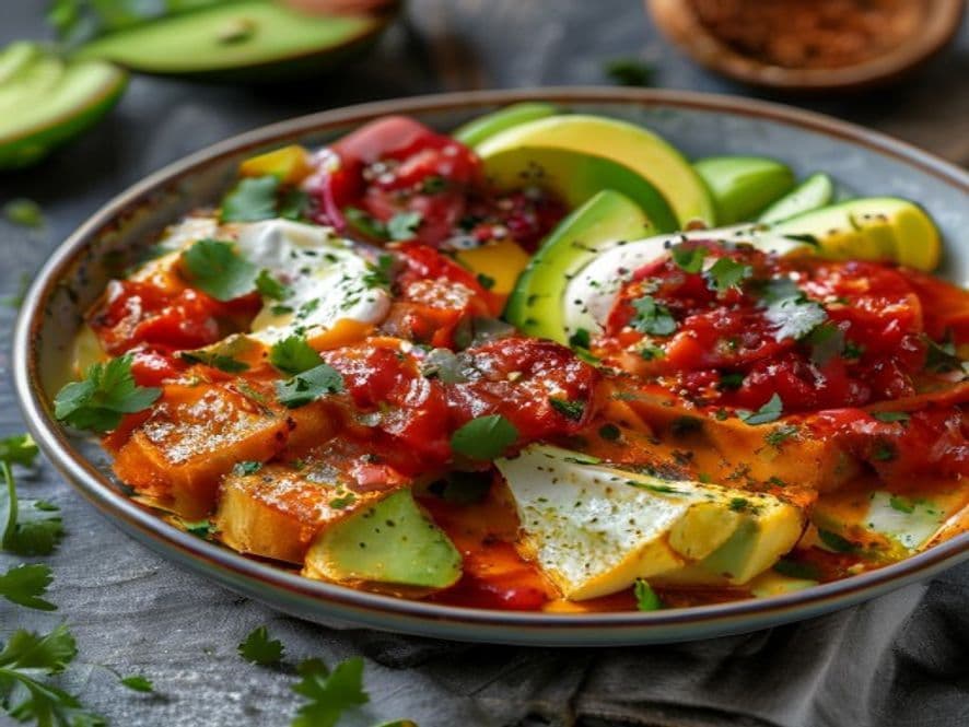 Huevos al Horno con Queso Chihuahua y Chorizo Poblano Keto