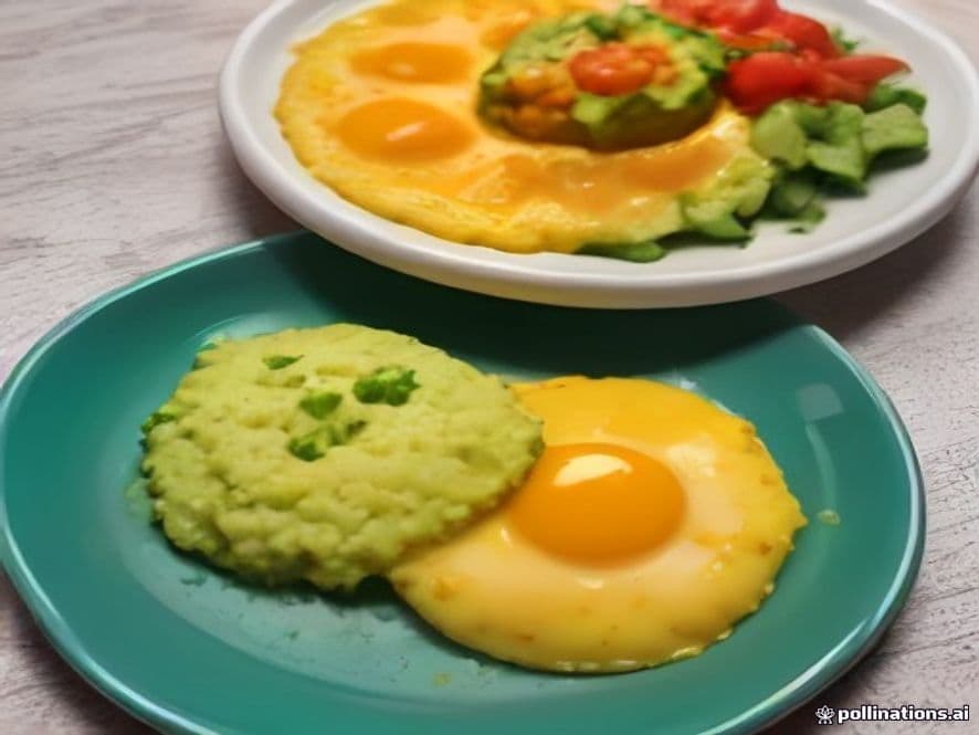 Huevos al Vapor con Jitomate Asado y Albahaca Keto