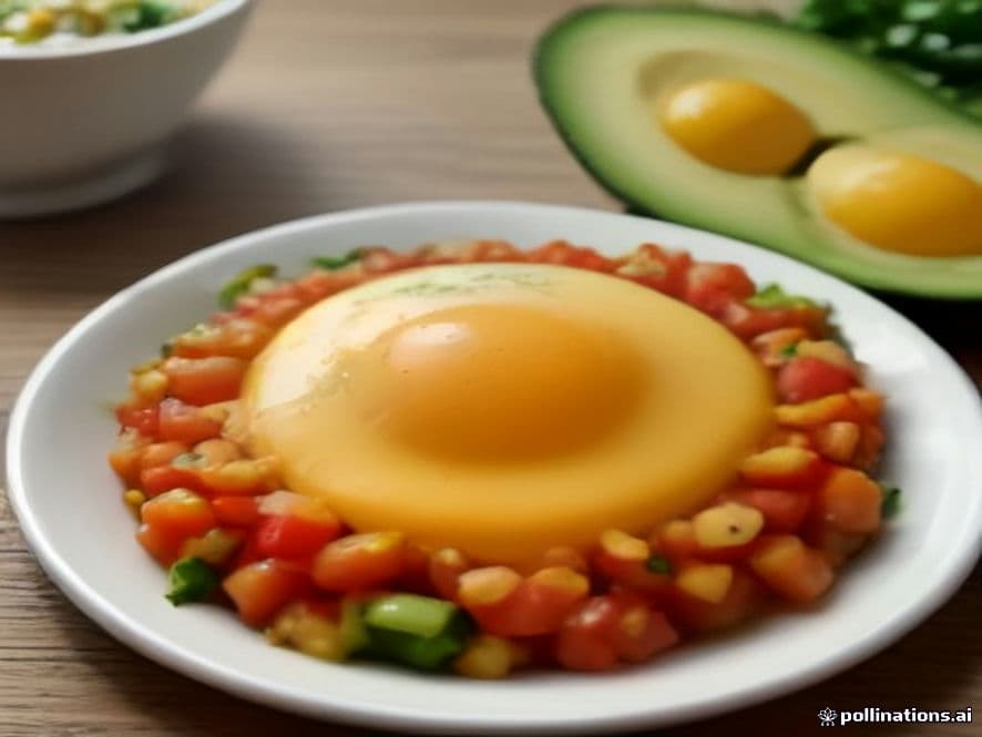 Huevos al Vapor Keto en Creamy Salsa de Chipotle