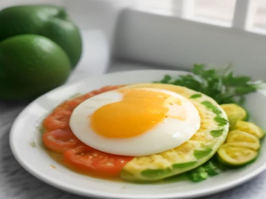 Huevos en cazuela de barro con queso Oaxaca y jalapeño Keto