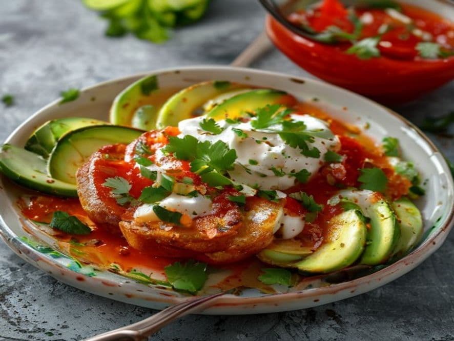 Huevos en cocotte con chipilín Keto