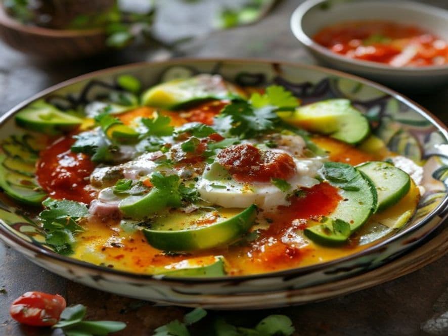 Huevos en Cocotte con Espinacas y Queso Cotija Keto