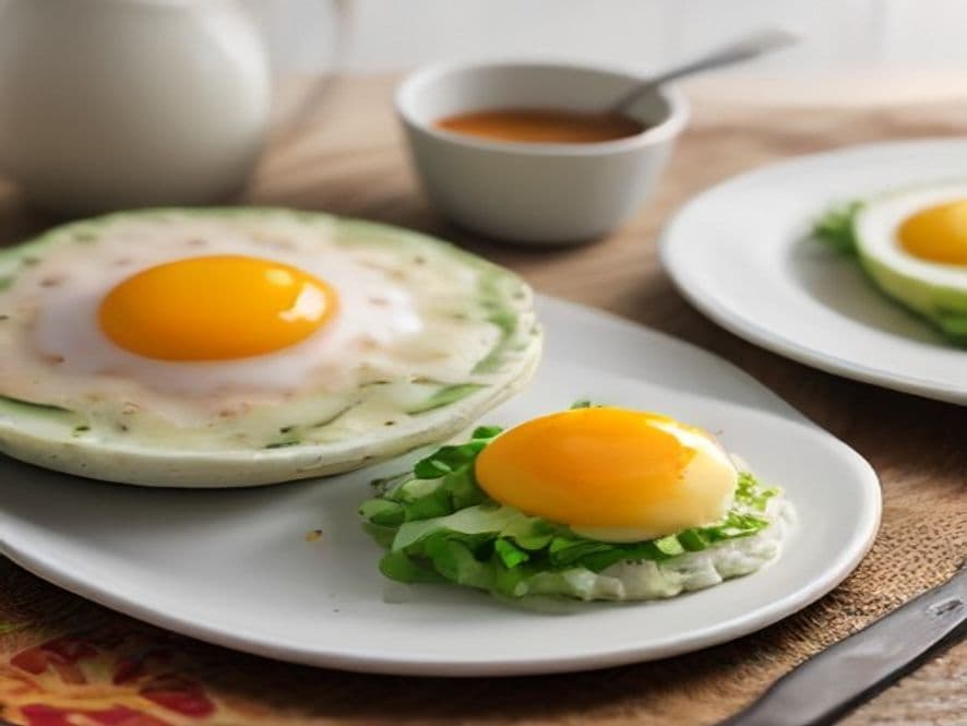 Huevos en Cocotte con Flor de Colorín Keto