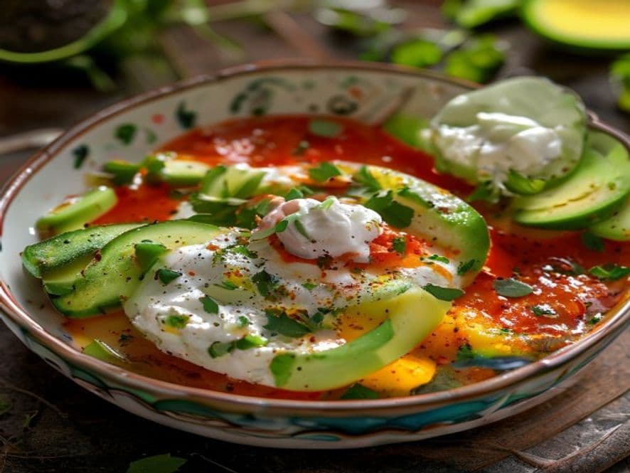 Huevos en Cocotte con Gusanos de Maguey Keto