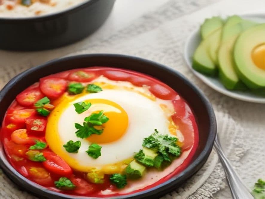 Huevos en Cocotte con Longaniza Oaxaqueña Keto