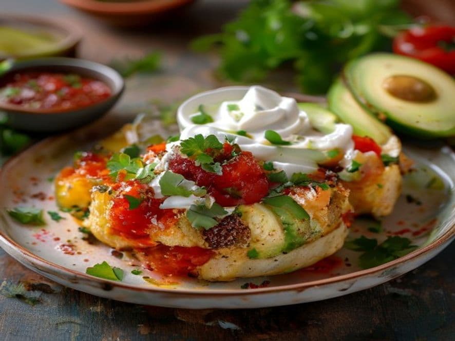 Huevos en Cocotte con Moronga Keto