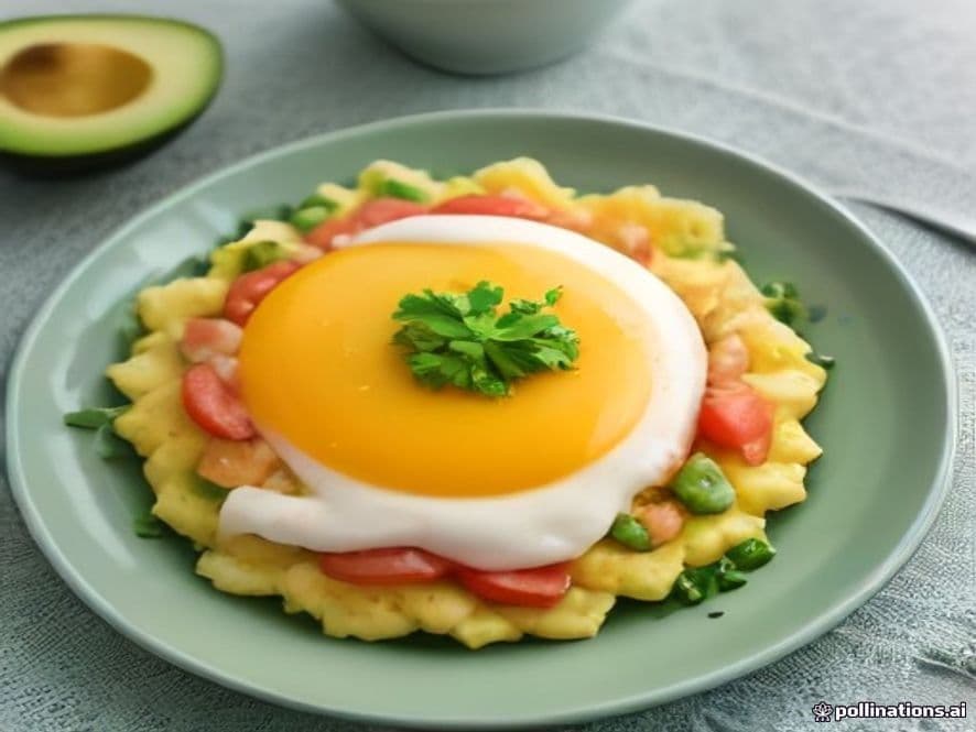 Huevos en Cocotte con Queso Cotija y Epazote Keto