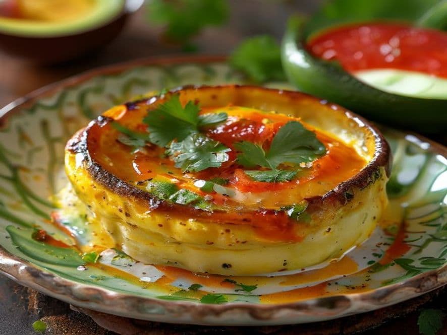 Huevos en Cocotte con Salsa Verde Tomatillo Keto