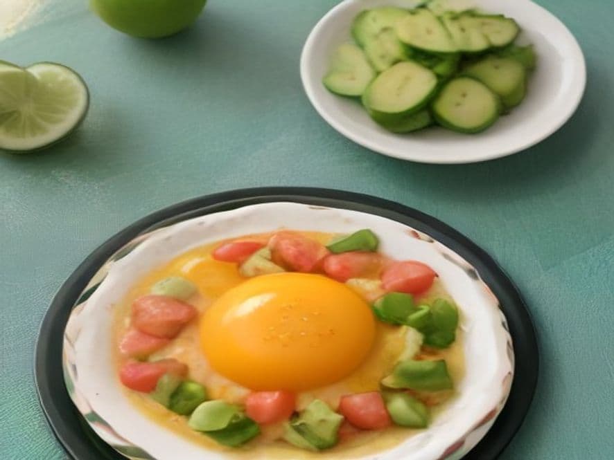 Huevos en Nido de Espinacas con Aguacate y Pico de Gallo Keto