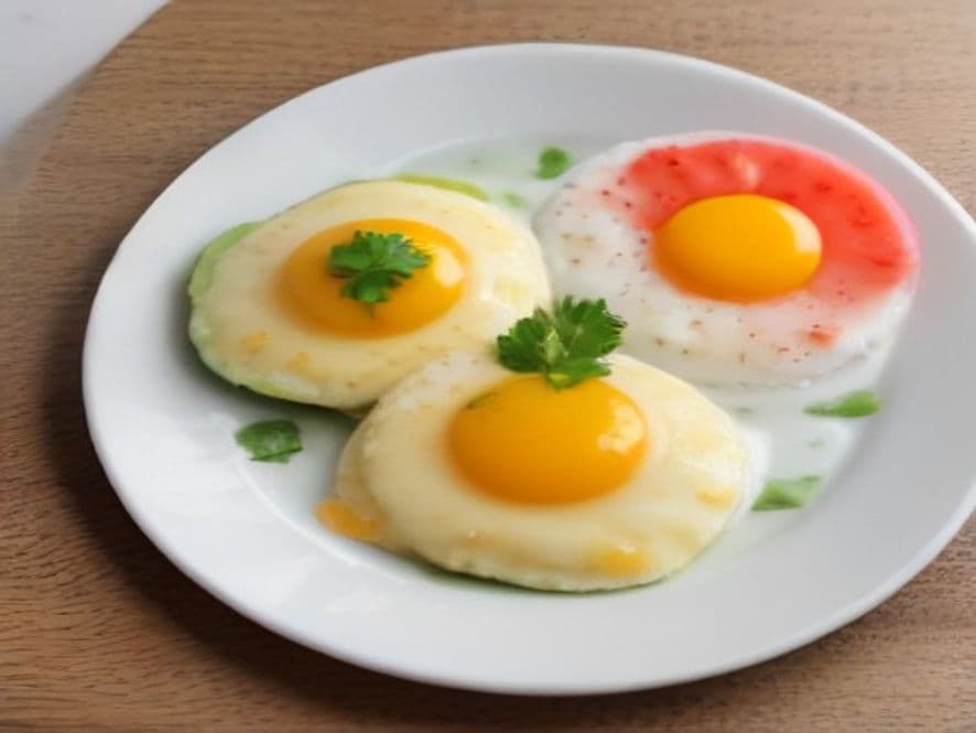Huevos en Nido de Espinacas con Crema Ácida y Salsa Keto