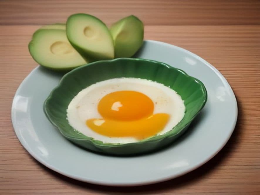 Huevos en nido de espinacas con hongos silvestres Keto