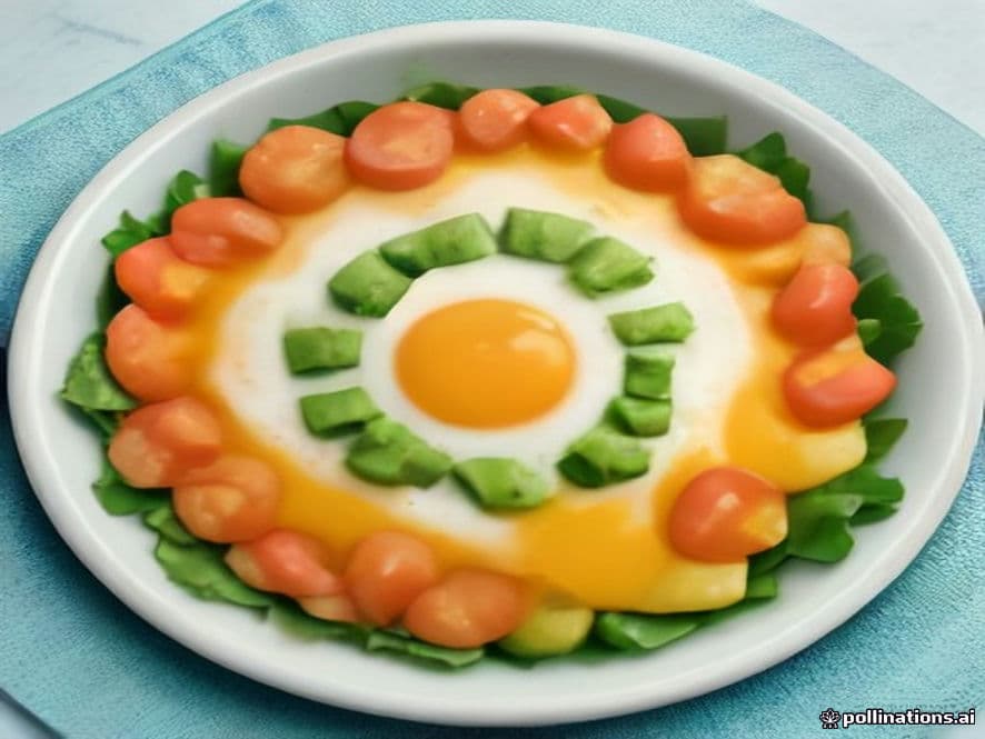 Huevos en Salsa con Gusanos de Maguey Keto