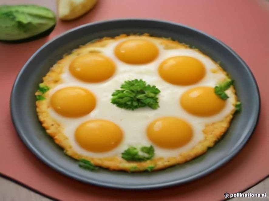 Huevos en Salsa con Jitomate Asado y Albahaca Keto
