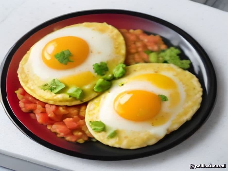 Huevos Escalfados con Chapulines y Aguacate Keto