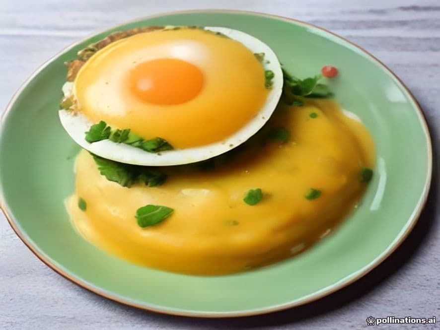 Huevos Escalafados Keto con Salsa Cremosa de Aguacate y Gusanos de Maguey Crujientes