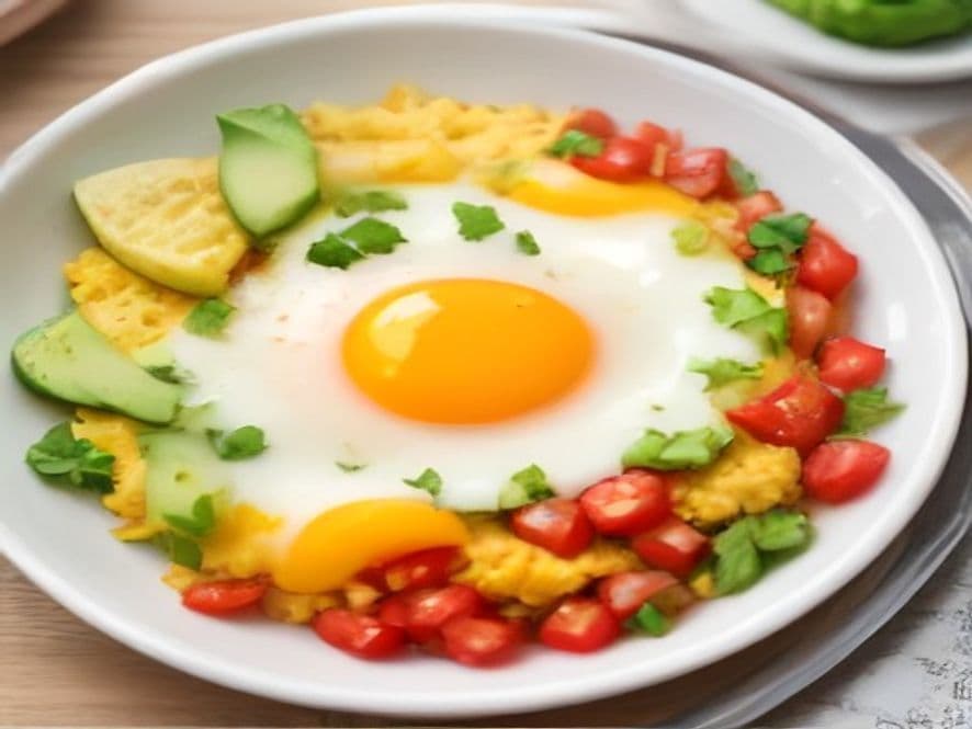 Huevos Escalfados con Jumiles Keto