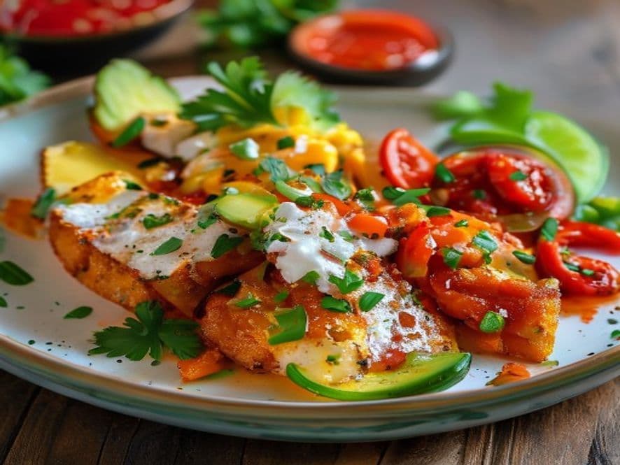 Huevos Estrellados con Queso Oaxaca y Jalapeño Keto