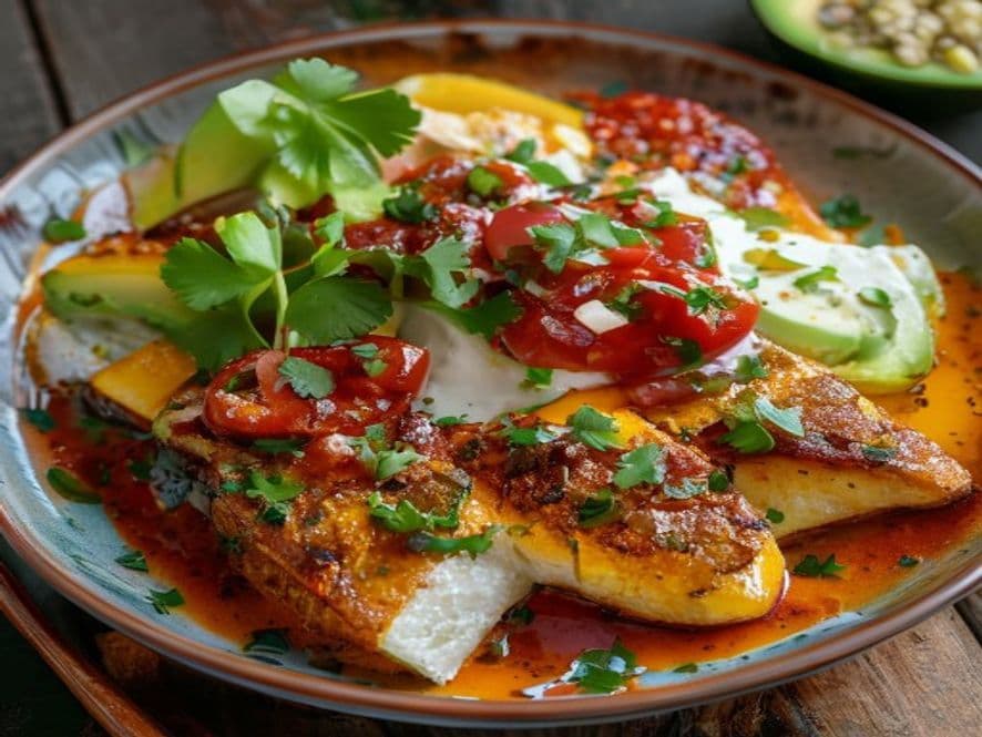 Huevos Estrellados con Setas al Ajillo Keto