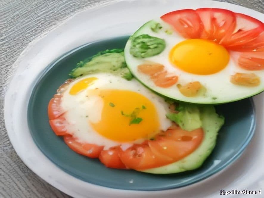 Huevos Pochados con Hierba Santa Oaxaqueña Keto