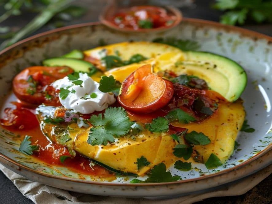 Huevos Pochados con Queso Manchego Keto