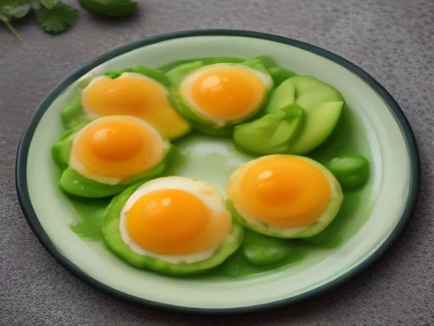 Huevos Revueltos con Aguacate Relleno Estilo Ranchero Keto