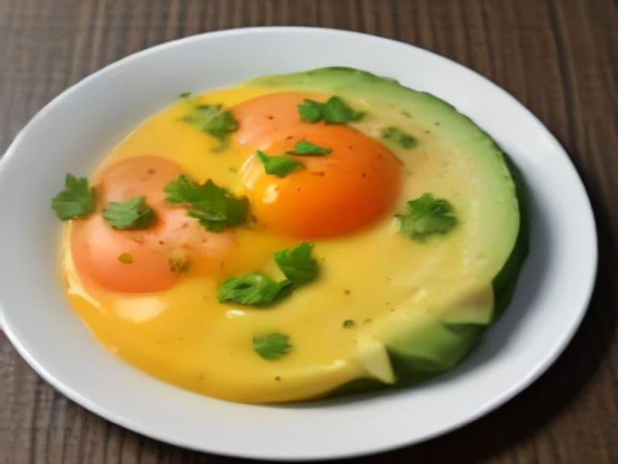 Huevos revueltos con huitlacoche Keto