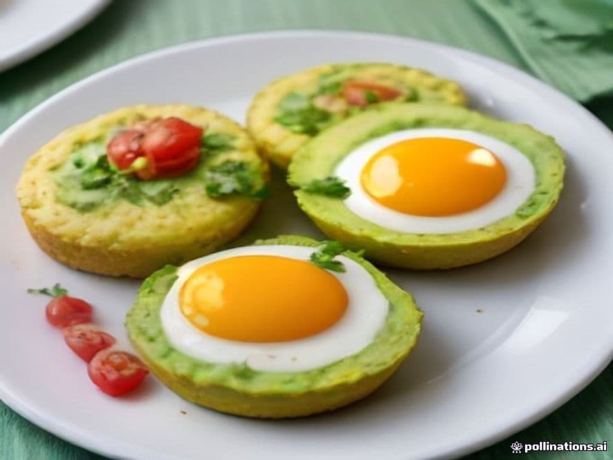 Huevos Soufflé Keto con Flor de Colorín Keto