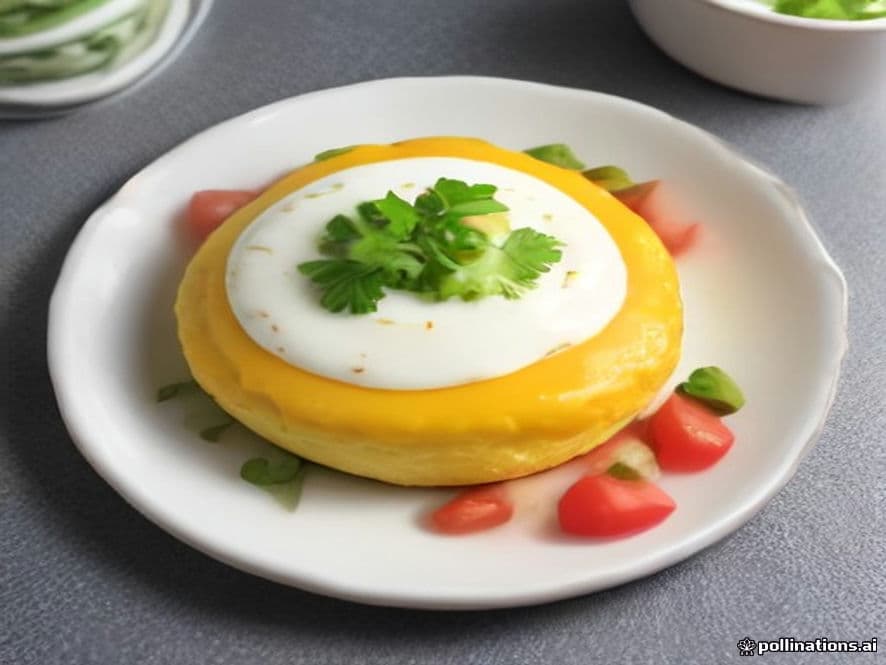 Huevos Soufflé Keto con Rajas Poblanas y Crema Keto