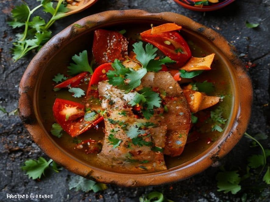 Jabalí en salsa verde keto