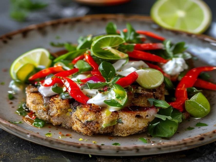 Jurel al Cilantro y Limón Keto