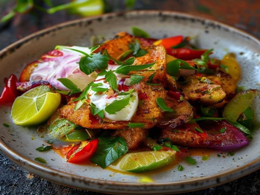 Jurel estilo Veracruz Keto
