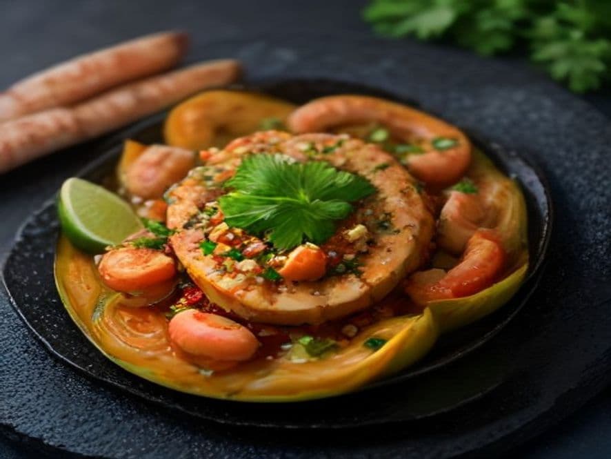 Langosta en Salsa de Chile Árbol Keto