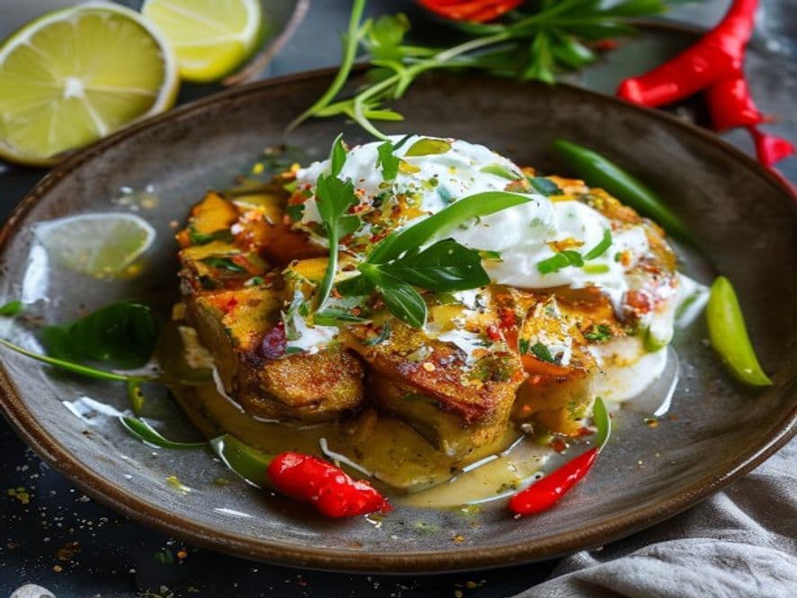 Mero en mantequilla de ajo Keto