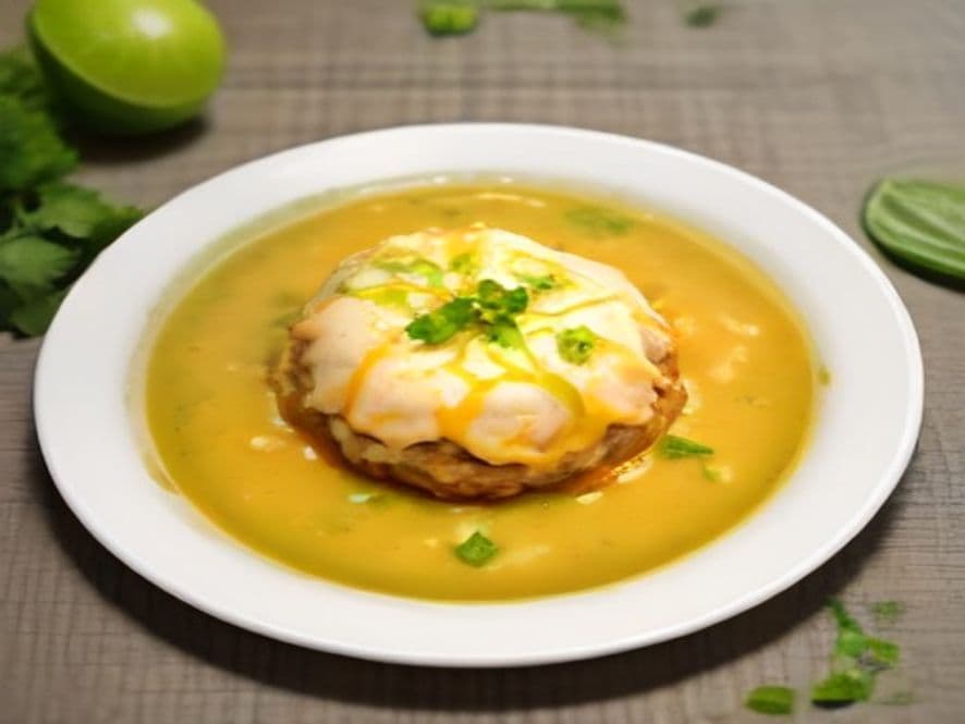 Mero Relleno Keto con Camarones y Rajas Poblanas