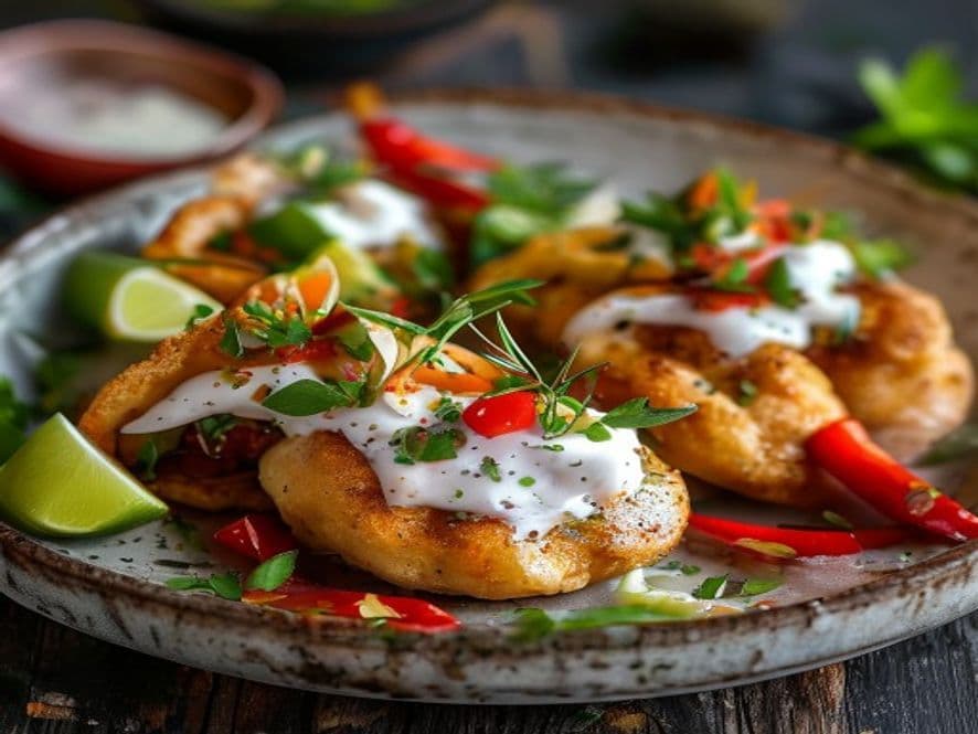 Mini Chalupas Keto de Borrego