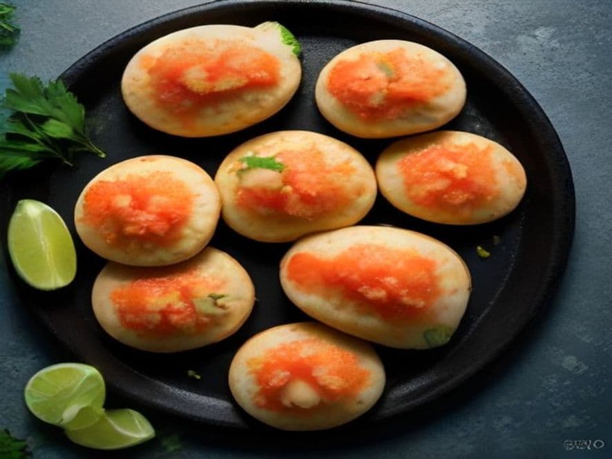 Mini gorditas keto de tilapia
